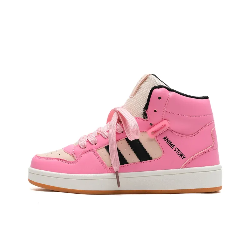 ABCIO Coverage Slip Resistant Water Resistant High Top Skateboard Shoes Unisex-15