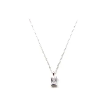 CHUVORA S925 Sterling Silver Water Wave Chain Minimalist Style Niche Collarbone Chain Versatile Silver Women's