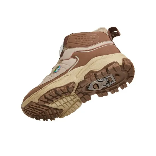 TARANIS Warm Mid Top Kids' Running Shoes Apricot/Brown Kids'-2