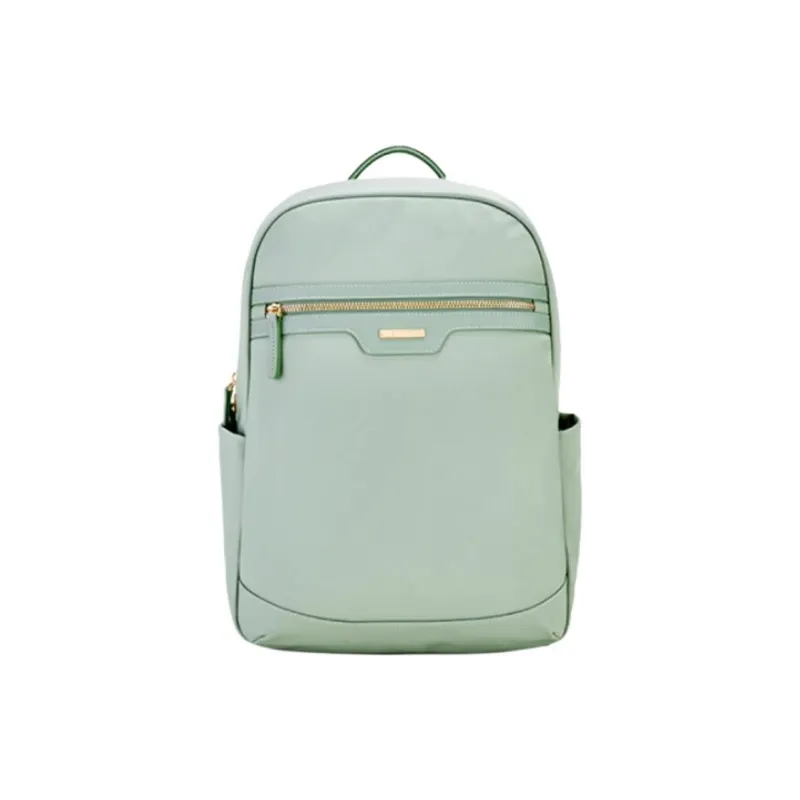 Hush Puppies Fabric Backpack Medium Size Women's Light Purple/Light Green/Black-4