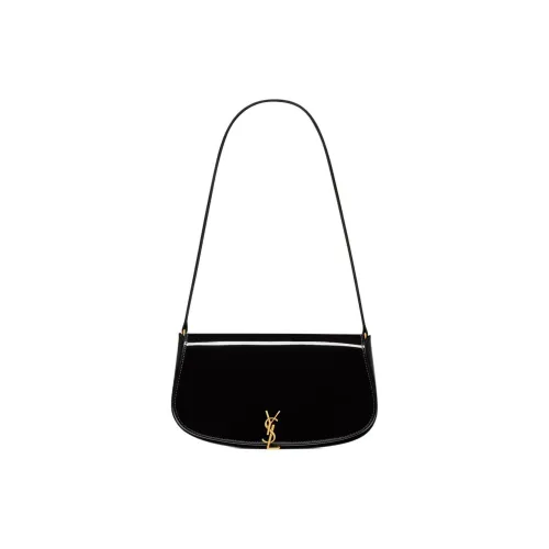SAINT LAURENT Patent Leather Handbag Shoulder Bag Mini Women's Sandalen
