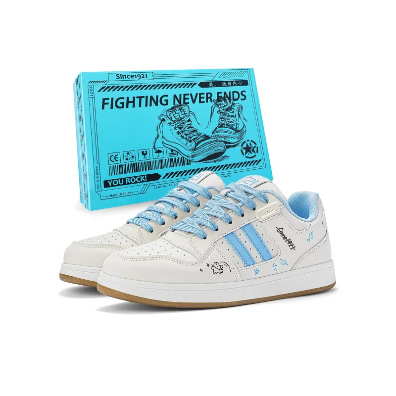 DOUBLE STAR 88 Cushioning Abrasion Resistant Lightweight Low Top Skateboard Shoes Unisex-0