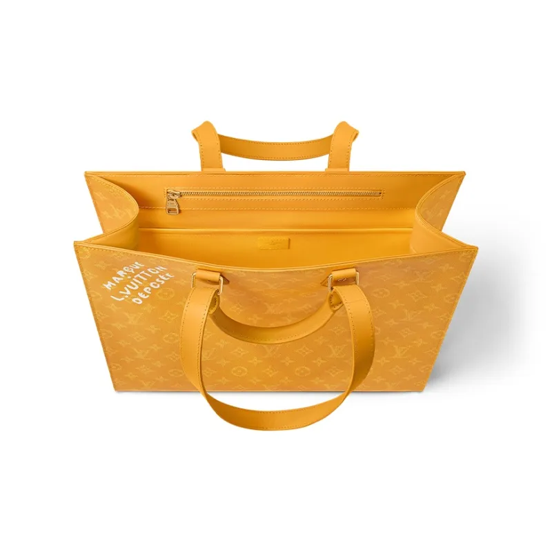 LOUIS VUITTON Sac Plat 24H Yellow-2