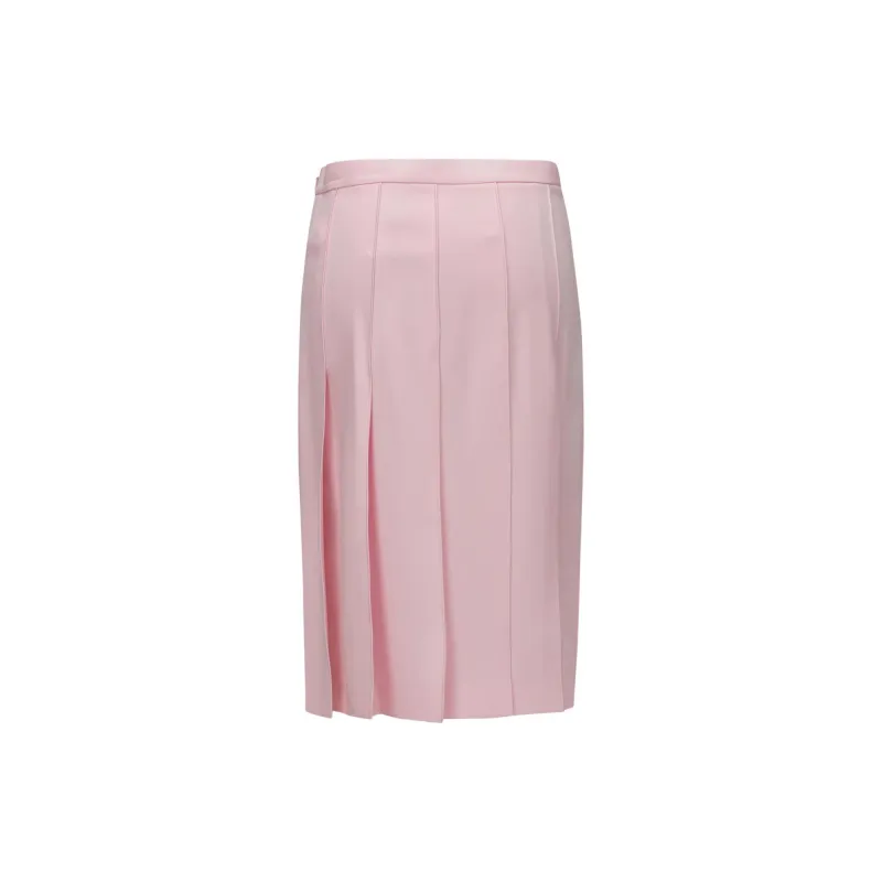 MaxMara Studio Casual Long Skirt Women's Pink-1