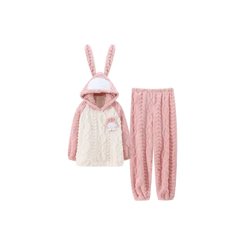 Maultiay Pajama Set Women's Pink