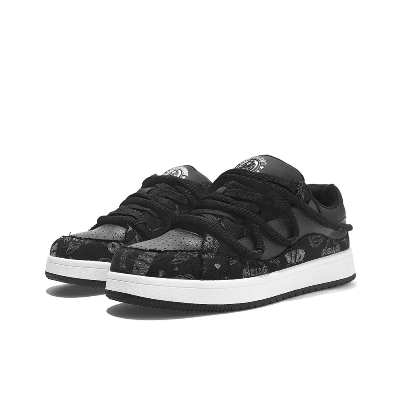 DoraemonA Box Limited Edition Puffy Shoes Low-Top Skateboard Shoes Unisex-15