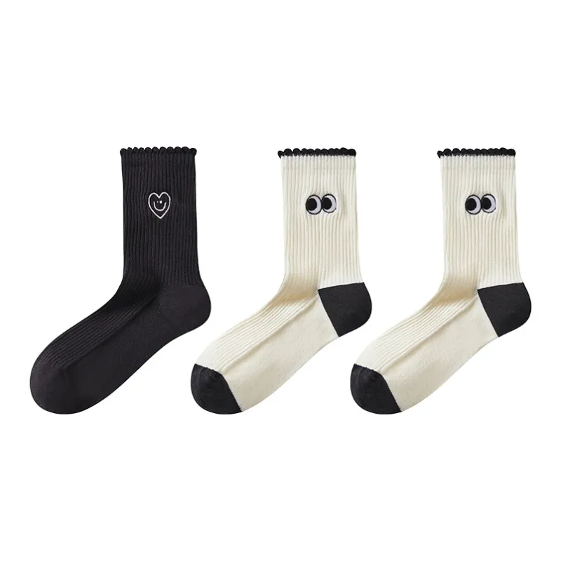 Caramella Mid Calf Socks Women's 3 Pack-8