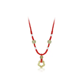 Cuz Strange Intention Hetian Jade Necklaces Green Jade Women's