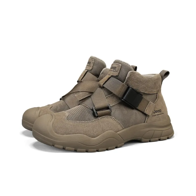Jeep High Top Hiking Shoes Men's-9