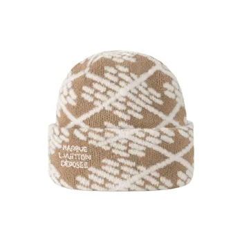 LOUIS VUITTON M7910A Lv Crush Damier Argyle Beanie