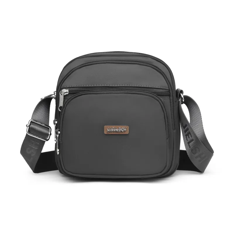 Gerlanx Nylon Fabric Shoulder Bag Unisex Multicolor-14