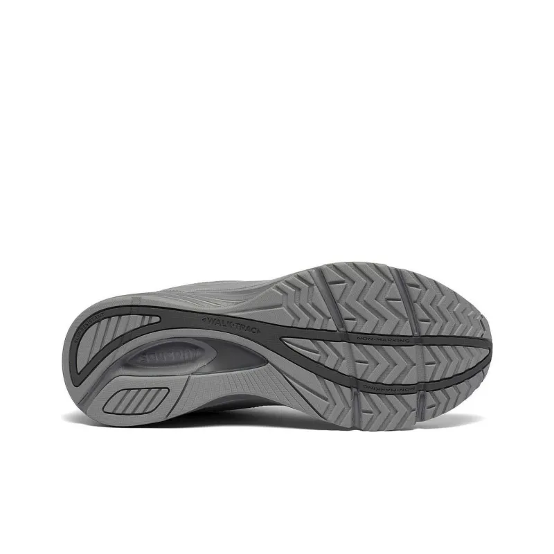 Saucony Anti-Slip Wear-Resistant Low-Top Running Shoes Men's Gray-4