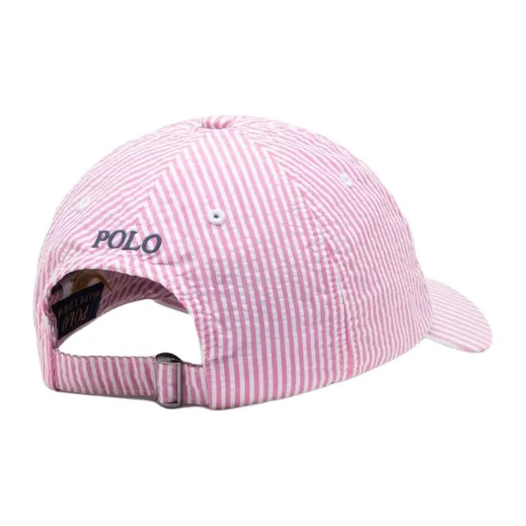 Polo Ralph Lauren Cotton Baseball Caps Men's Pink-4