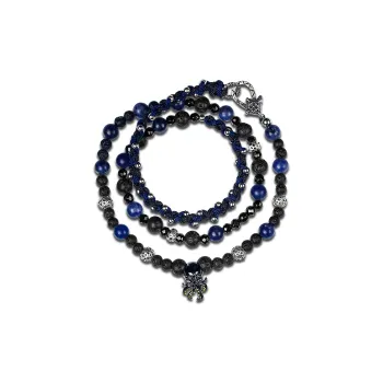 Cuud Volcanic Stone Bracelets Men's