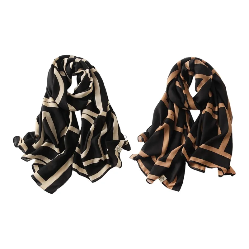 JKEM Knit Scarves Women's-3