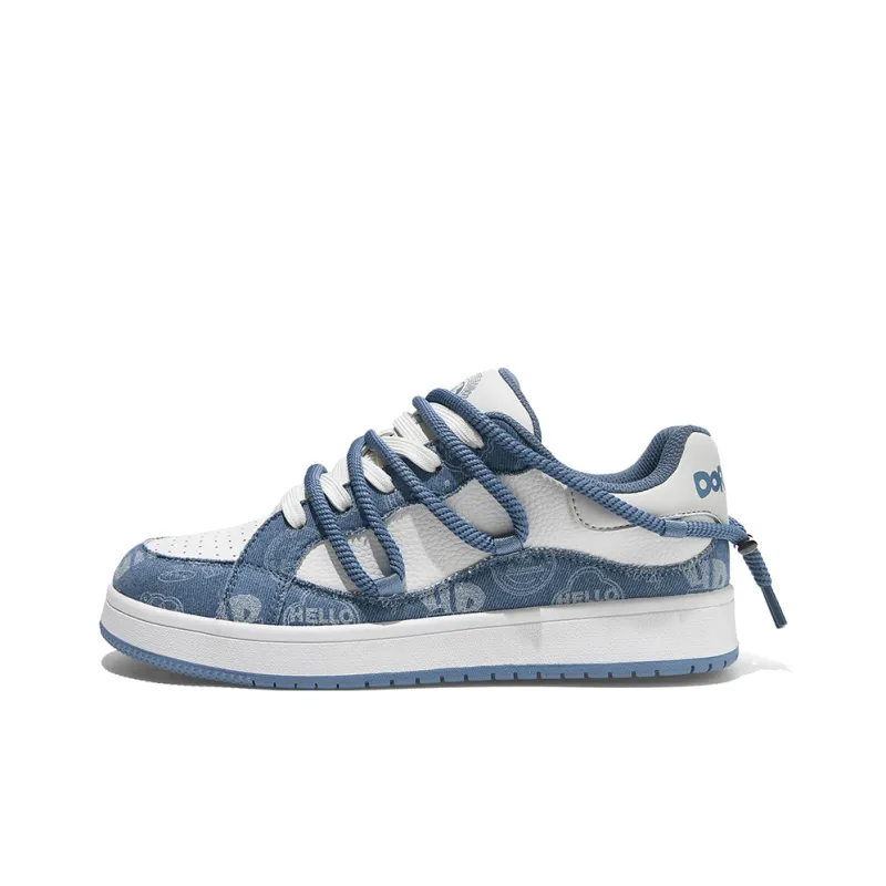 DoraemonA Box Limited Edition Puffy Shoes Low-Top Skateboard Shoes Unisex-80
