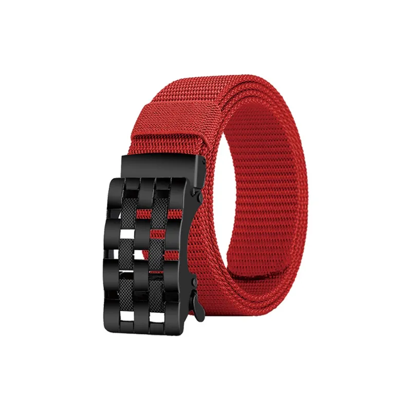 JONNY MOORE Canvas/Plastic Leather Belts Men's 3.8cm-6