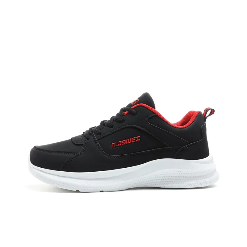JSWEI Anti Slip And Wear Resistant Breathable Low Top Casual Running Shoes Men's-7