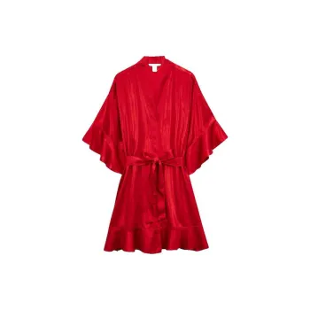 Victoria's Secret Pajama Robe Women's Red