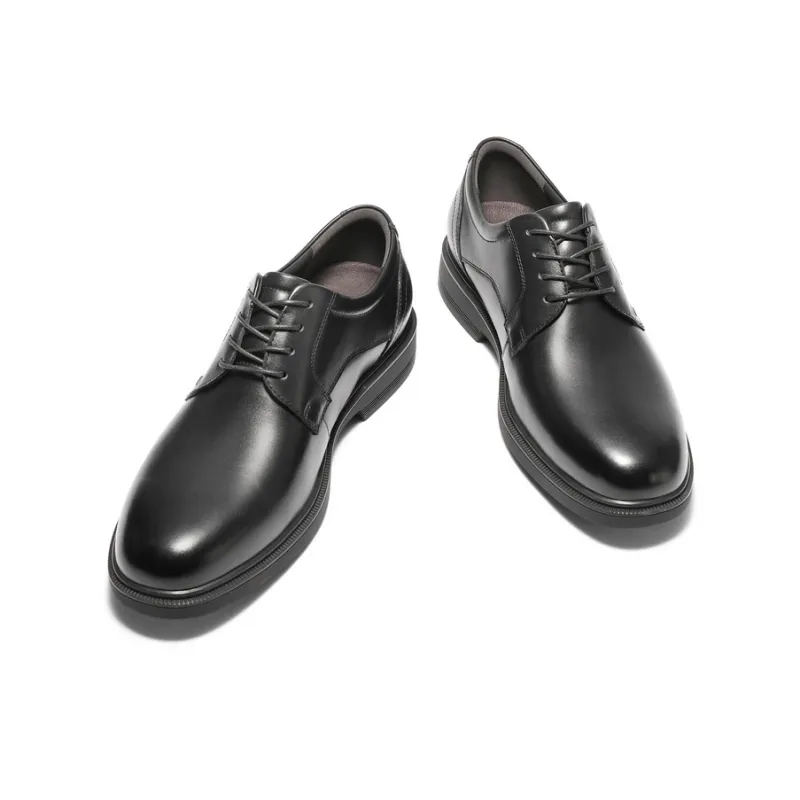 BELLE Dress Shoes Men Low Top Black-3