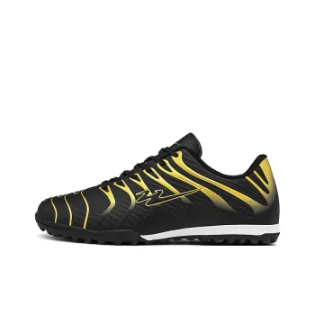 Binary TF Rubber Broken Studs Soccer Shoes Unisex Black