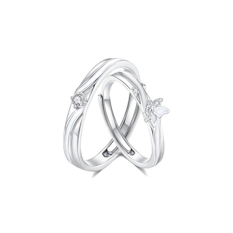 Chongqing Gold Store S925 Silver Rings Unisex-0