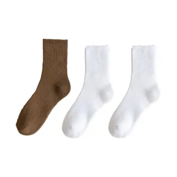 YUZHAOLIN Mid Calf Socks Women's Combo Set