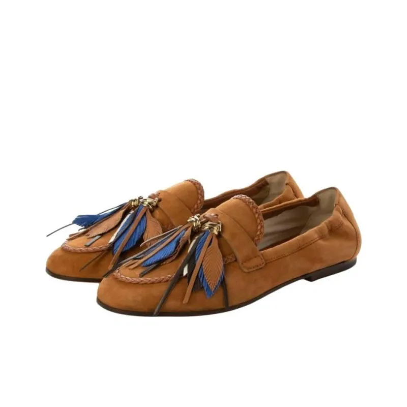 TOD'S Loafers Women's Brown-2