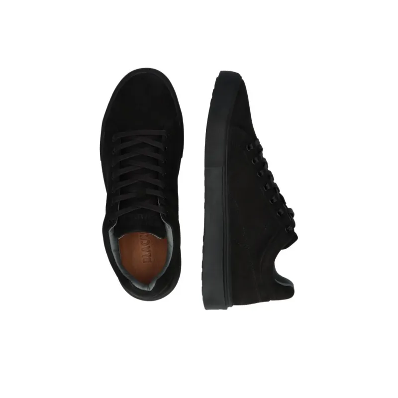 BLACKSTONE CRAG COLTON Low Top Skateboard Shoes Men's Black-4