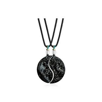 Tang Zhi Serpentine Jade Necklaces Unisex
