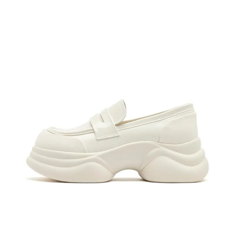 AGSDON Loafers Women's Black/Beige-8