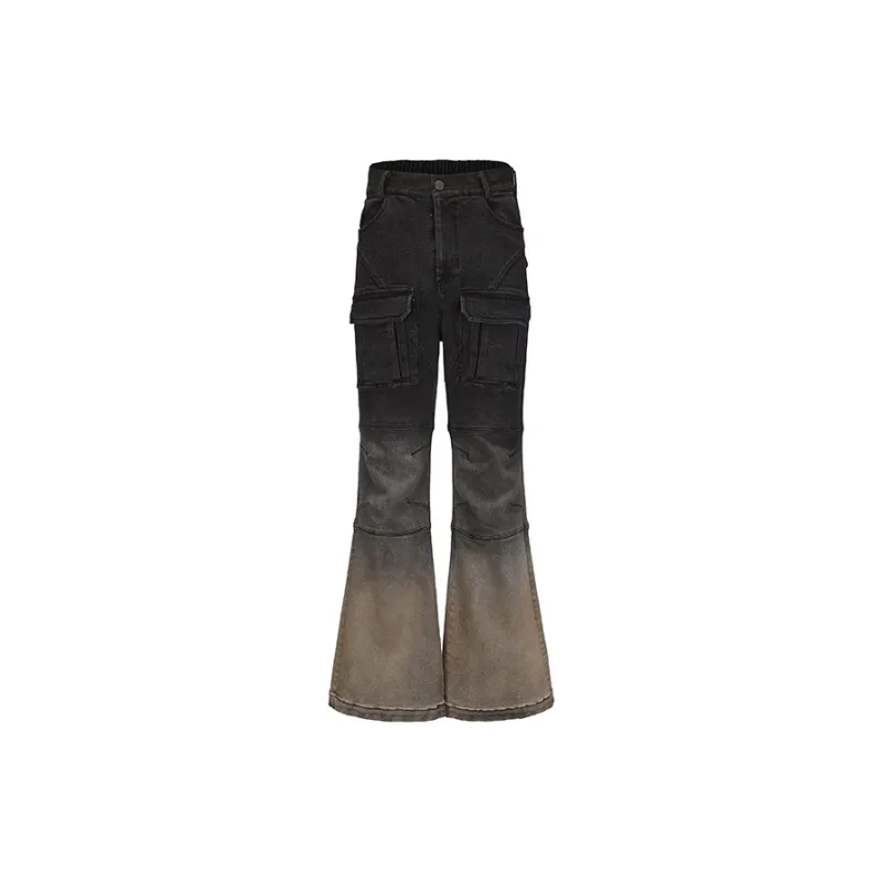 VANN VALRENCÉ Jeans Unisex Gradient Gray-1