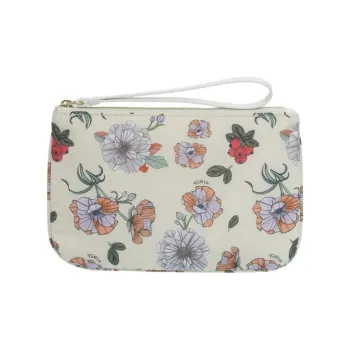 Furla Nylon Clutch Large Size Unisex White
