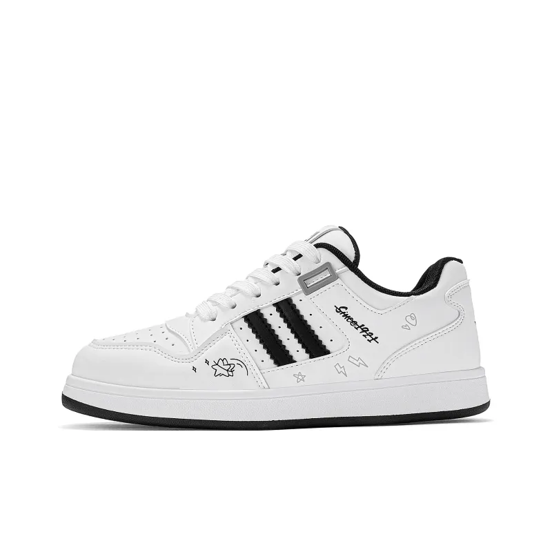 DOUBLE STAR 88 Cushioning Abrasion Resistant Lightweight Low Top Skateboard Shoes Unisex-7