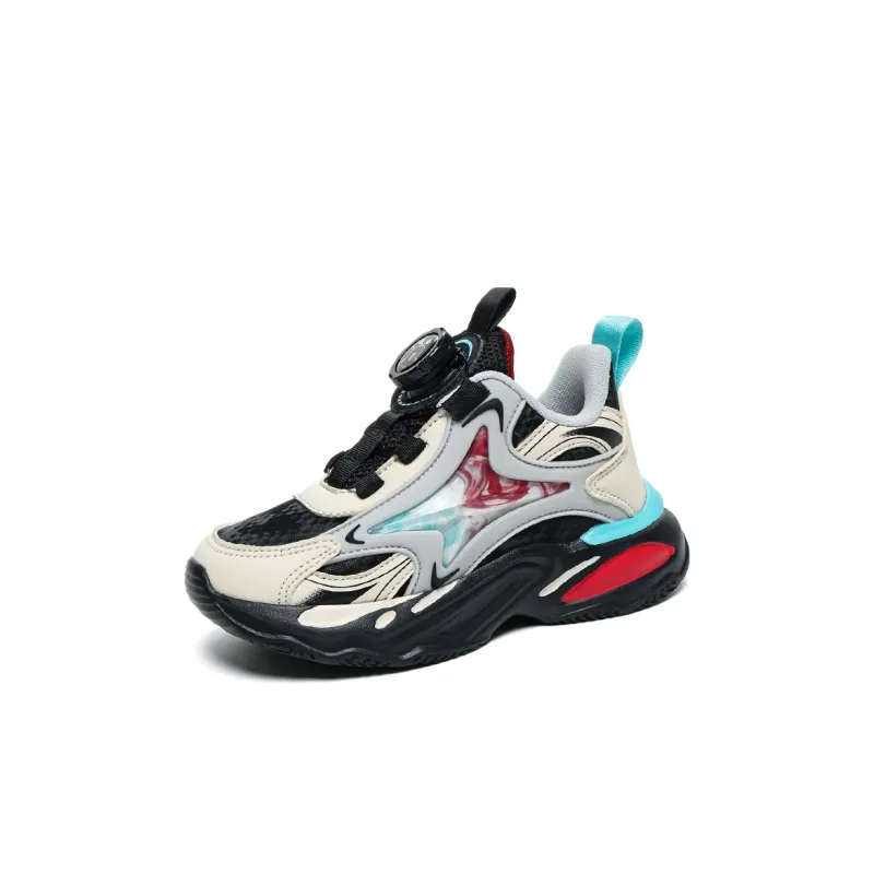 BOBDOG Anti Slip Wear Resistant Water Resistant Height Increasing Low Top Running Shoes Kids'-4