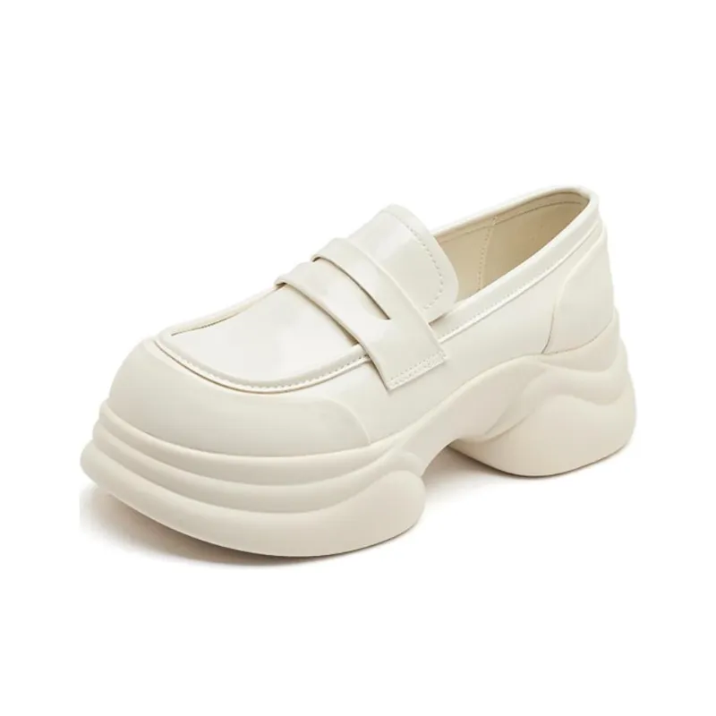 AGSDON Loafers Women's Black/Beige-10