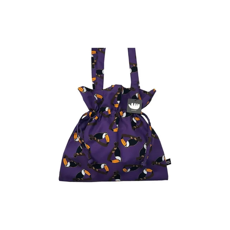 Jammyfinger Cotton Portable Crossbody Bag Shoulder Bag Unisex Purple-0
