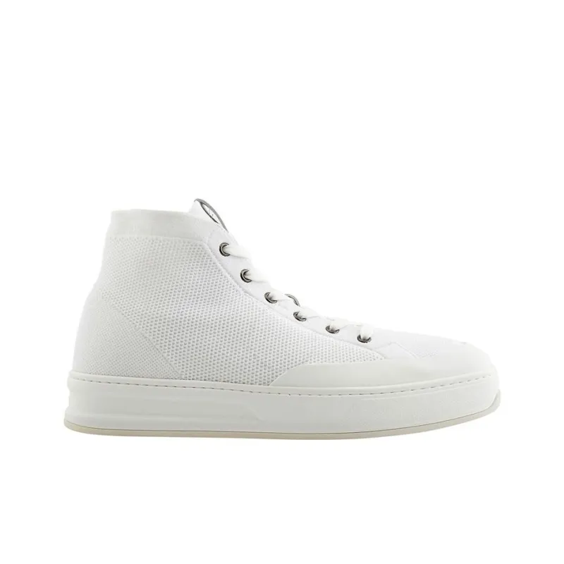 TOD'S High Top Skateboard Shoes Men's White-1