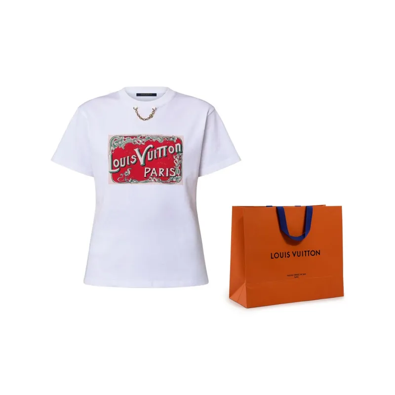 LOUIS VUITTON Lv Travel Stamp T-Shirt-1