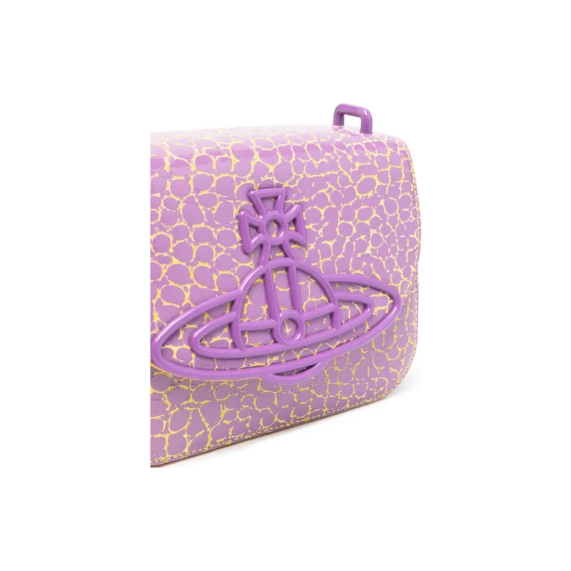 Vivienne Westwood Linda Patent Cross Body Bag-2