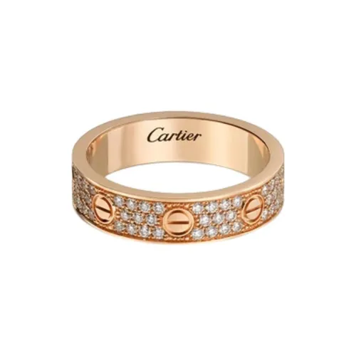 Cartier 18kt Yellow Gold Love Diamond Ring