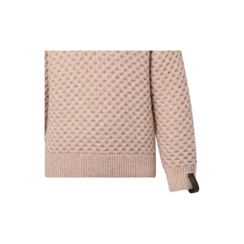 LOUIS VUITTON Honeycomb Knit Pullover-6