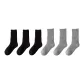 6 Pack (3 Black+3 Light Gray)