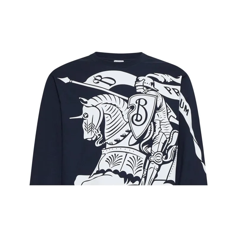 Burberry Ekd Printed Crewneck Sweatshirt-4