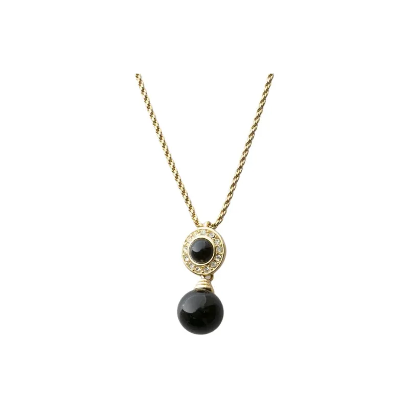 DIOR - Necklaces Unisex Gold/Black-0