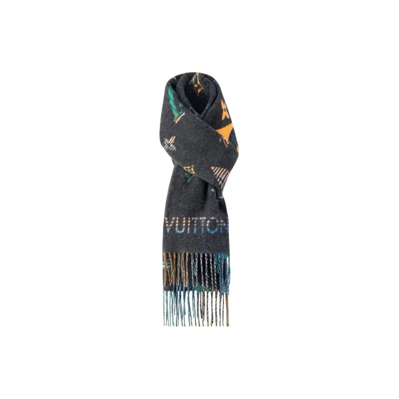 LOUIS VUITTON Lv Galaxy Tartan Scarf-1
