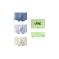 [Medium Gray Blue+Apricot+Light Blue]