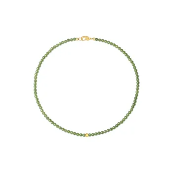 QIAOWUQIAONV Necklaces Jasper Women's