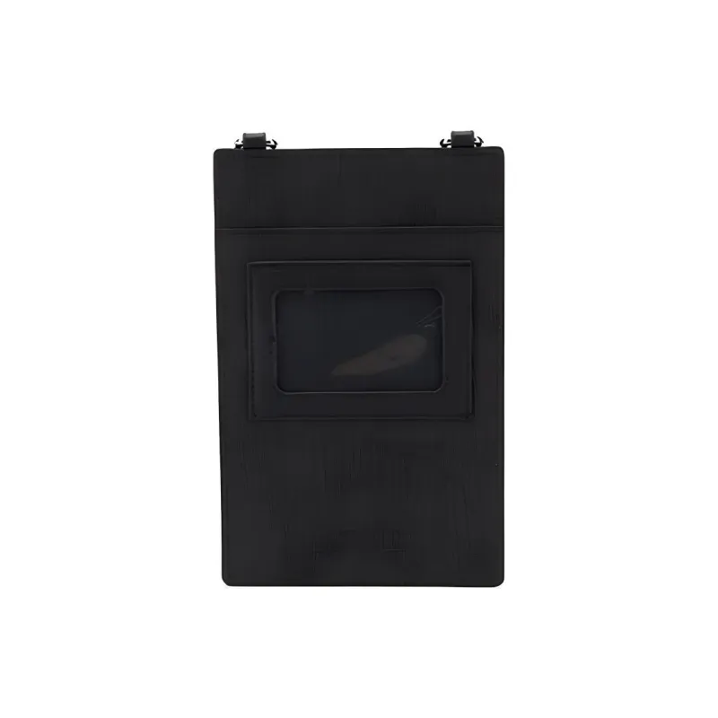 MOSCHINO PVC Crossbody Bag, Shoulder Bag Unisex Black-1
