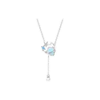 STQ S925 Silver Necklaces Women's Gift Box Set